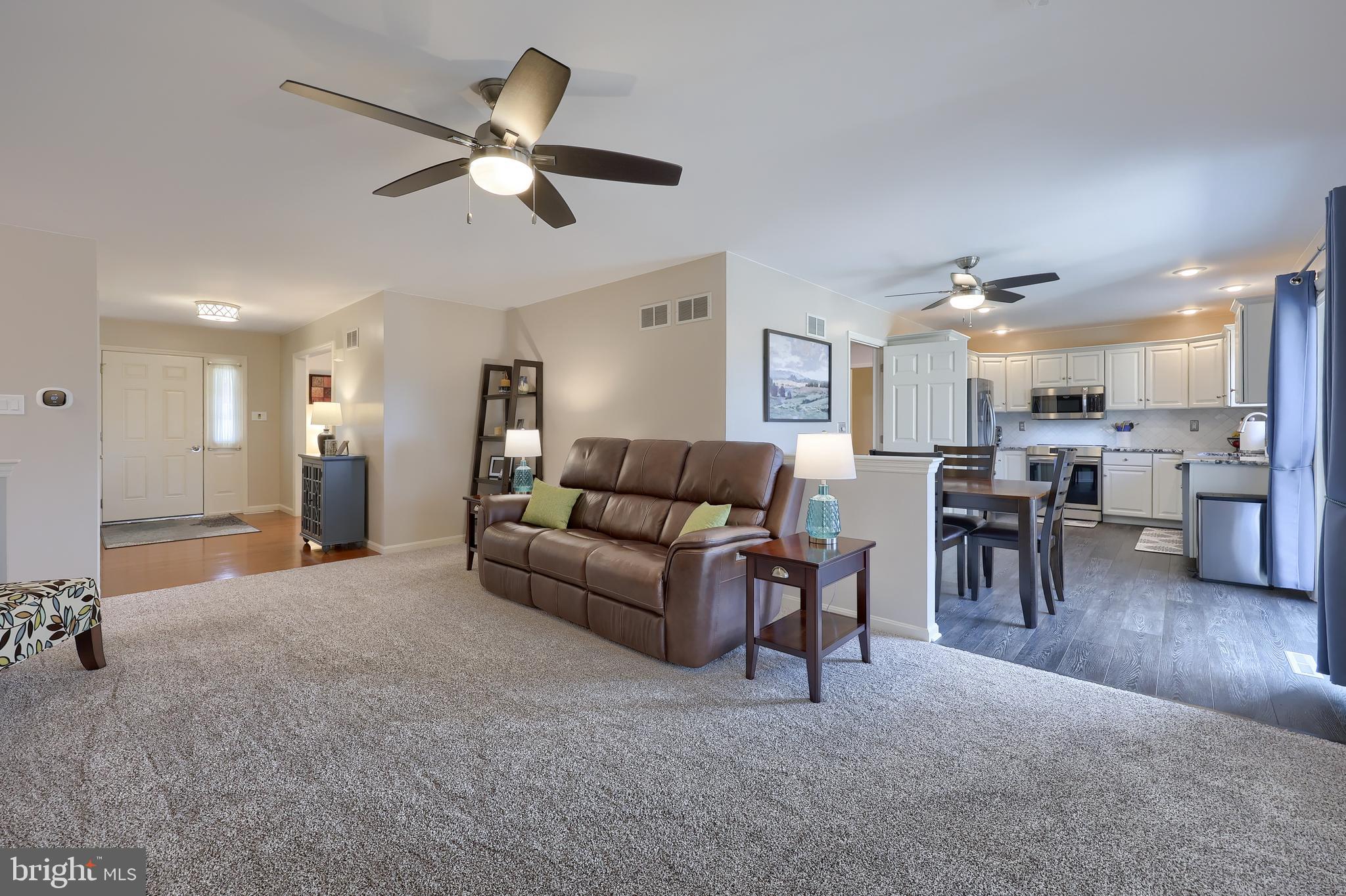 35 Field Lane Lititz, PA 17543 - Photo 10 of 49 a living room with furniture and kitchen view
