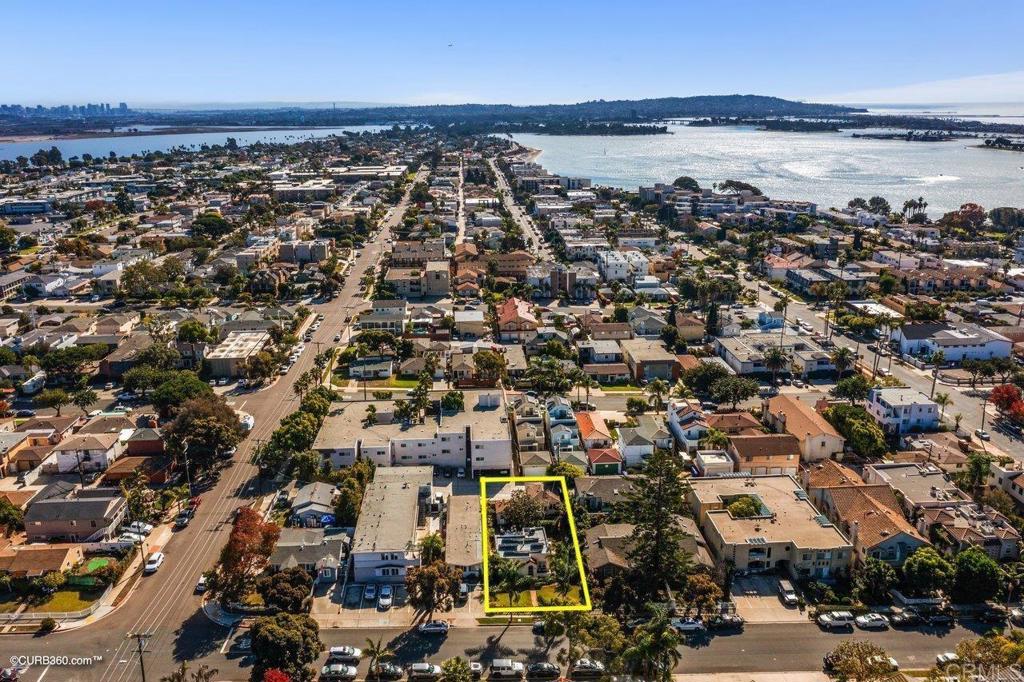 1453-1455 Thomas Avenue San Diego, CA 92109 - Photo 3 of 37 an aerial view of a city with ocean view