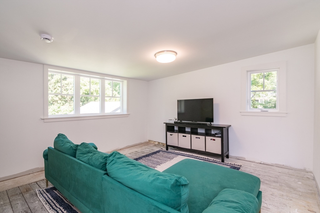 116 High Street Amherst, MA 01002 - Photo 30 of 42 a living room with furniture and a flat screen tv