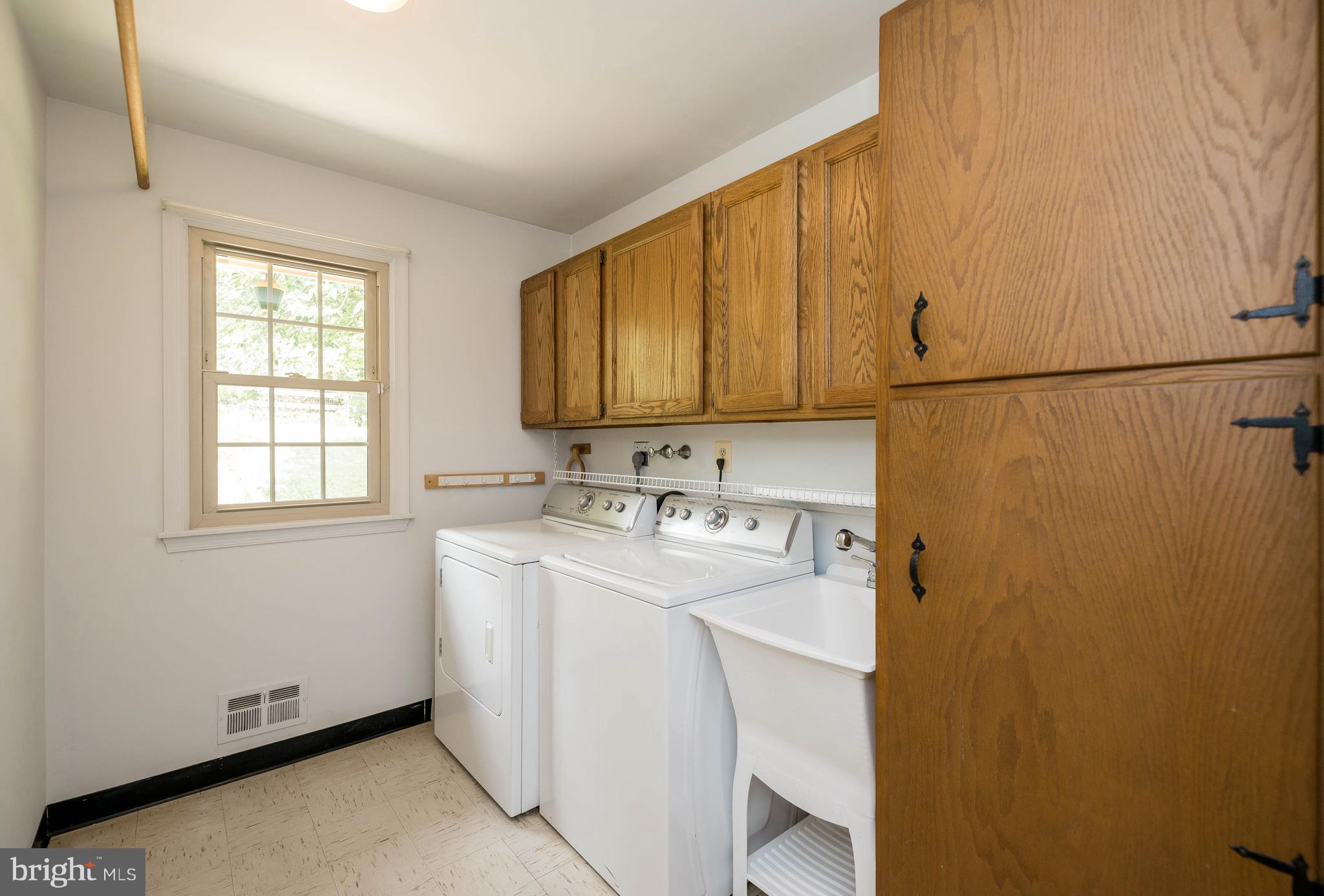 1701 Pot Spring Road Lutherville-Timonium, MD 21093 - Photo 14 of 29 Separate 1st Floor Laundry Room Off Kitchen Hallwa