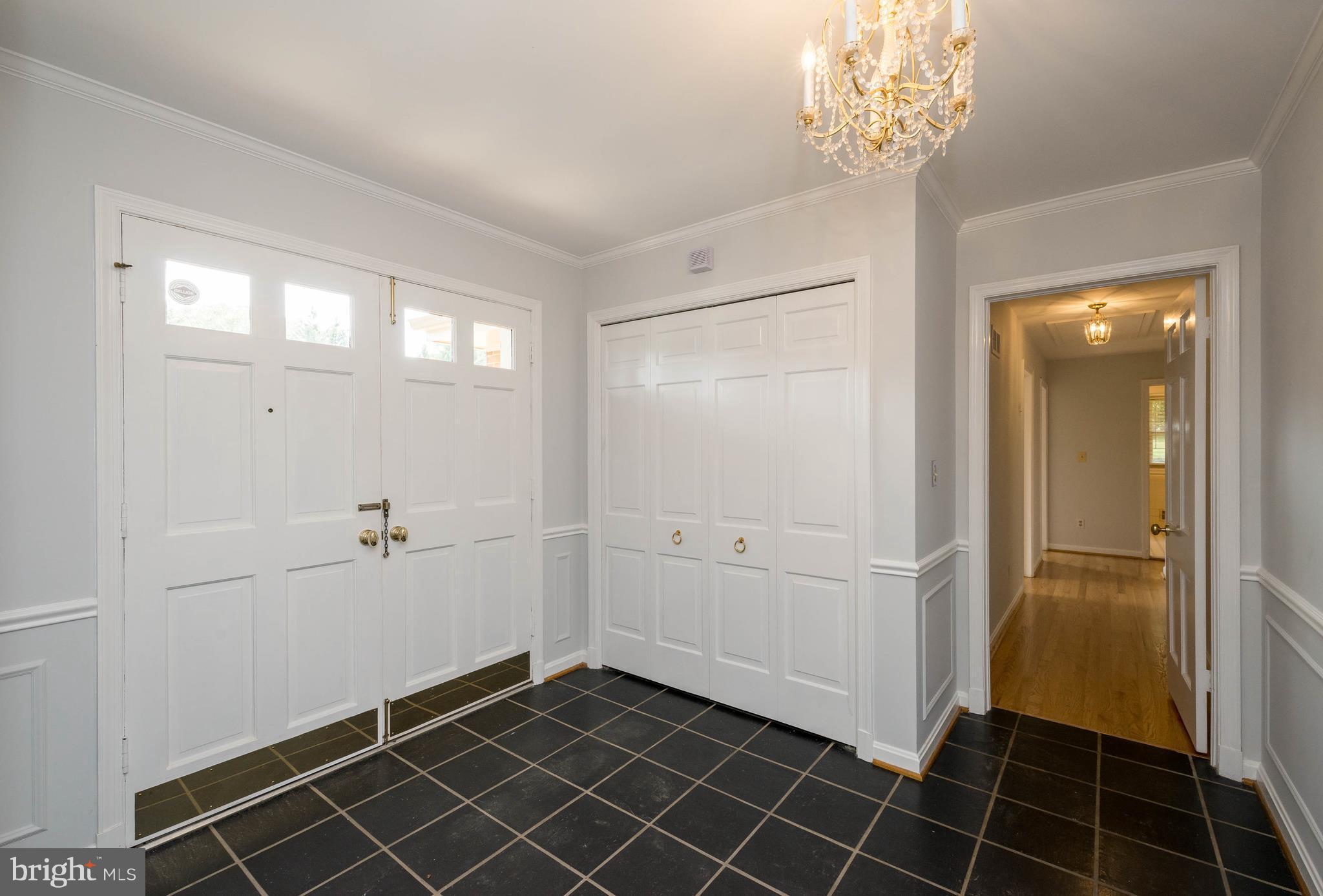 1701 Pot Spring Road Lutherville-Timonium, MD 21093 - Photo 4 of 29 Spacious Ceramic Tile Foyer