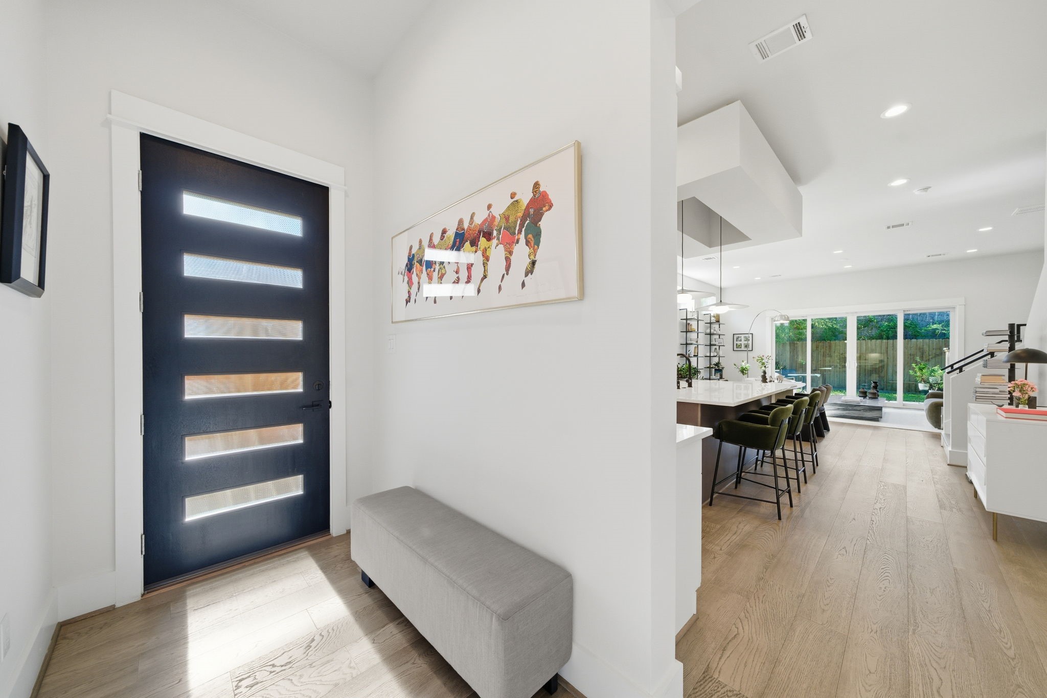 1529 Laird Street Houston, TX 77008 - Photo 2 of 31 a view of a livingroom with furniture and a window