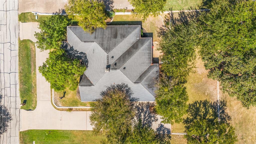 8919 Bontura Road Granbury, TX 76049 - Photo 29 of 35 an aerial view of a house with yard swimming pool and outdoor seating