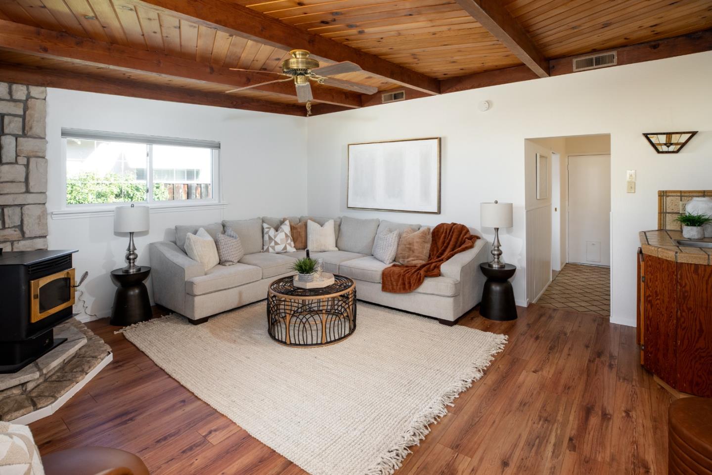 2545 Austin Place Santa Clara, CA 95050 - Photo 10 of 21 a living room with furniture a couch and a flat screen tv