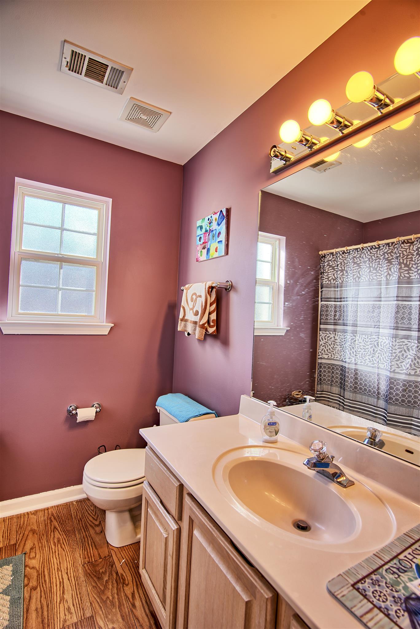 7511 Cherokee Hills Road Fairview, TN 37062 - Photo 17 of 18 a bathroom with a sink a toilet and shower