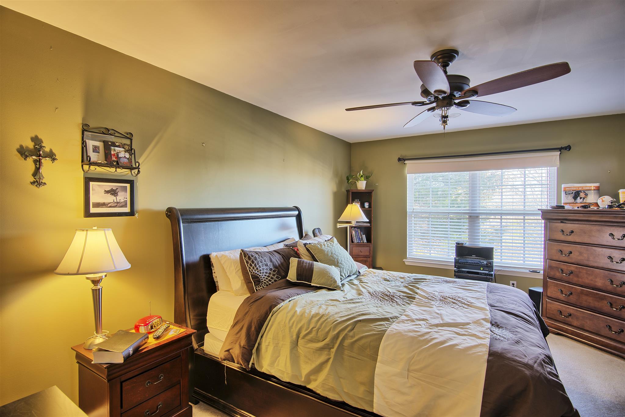 7511 Cherokee Hills Road Fairview, TN 37062 - Photo 10 of 18 a bedroom with a bed and a window