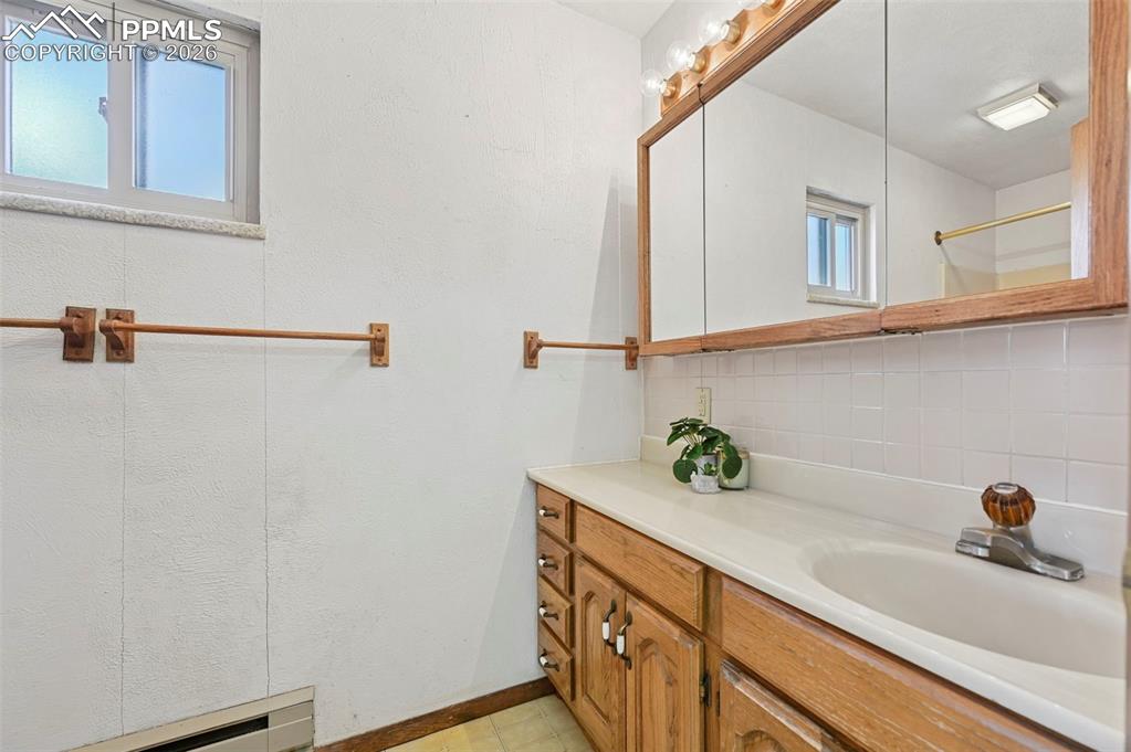 109 Second Street Ramah, CO 80832 - Photo 20 of 39 a bathroom with a sink and a window