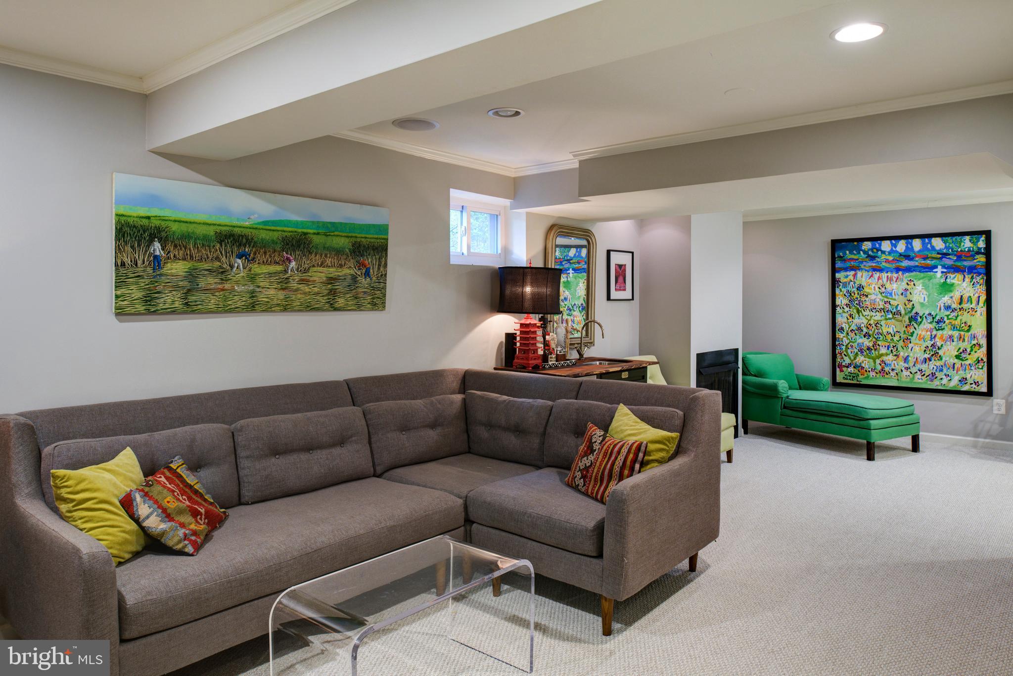 9405 Wallingford Drive Burke, VA 22015 - Photo 25 of 37 BASEMENT REC ROOM
