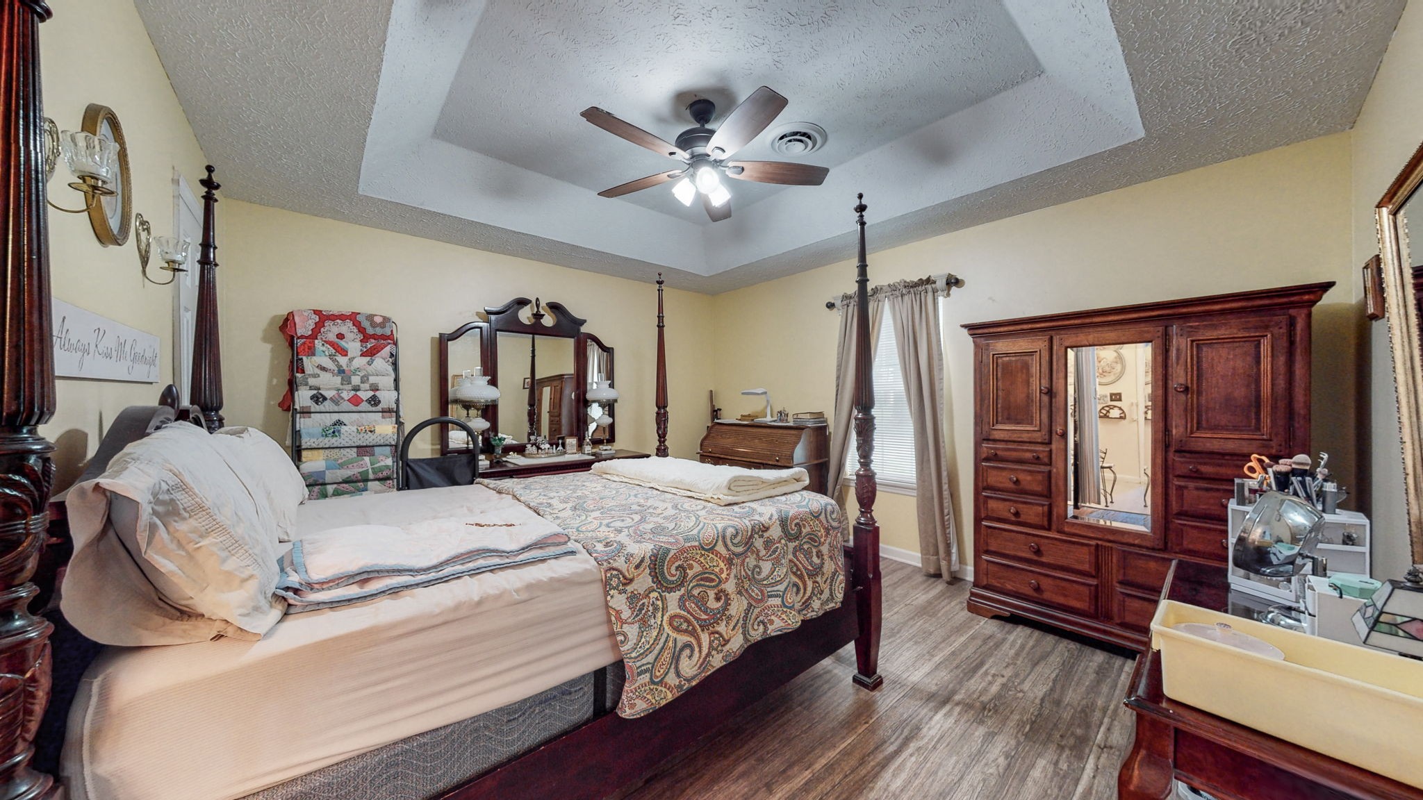 844 Trailside Circle Antioch, TN 37013 - Photo 14 of 27 a bedroom with a bed and wooden floor