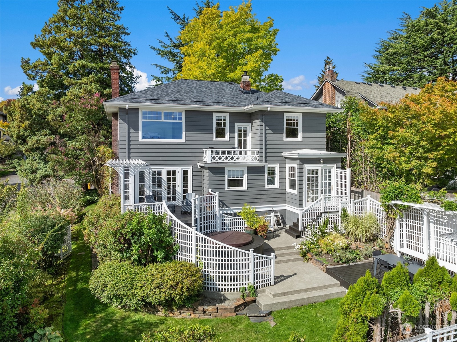 2230 33rd Avenue South Seattle, WA 98144 - Photo 2 of 39 a front view of a house with a garden