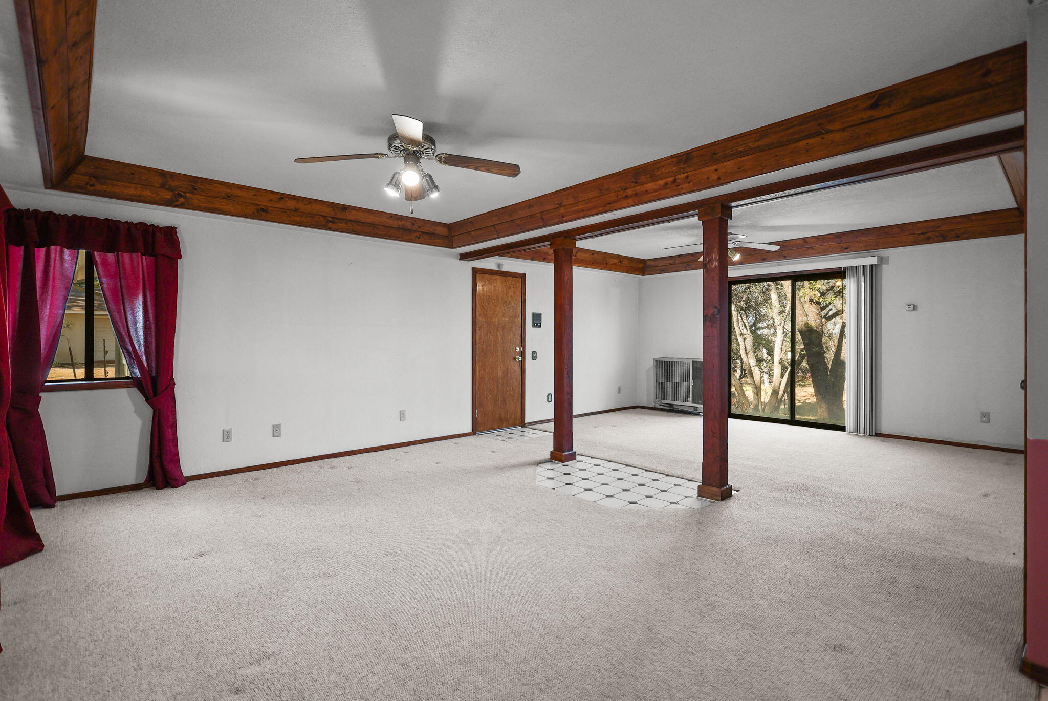 28424 Alpine Way Shingletown, CA 96088 - Photo 26 of 42 a view of an empty room with a window