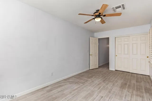 wooden floor in an empty room