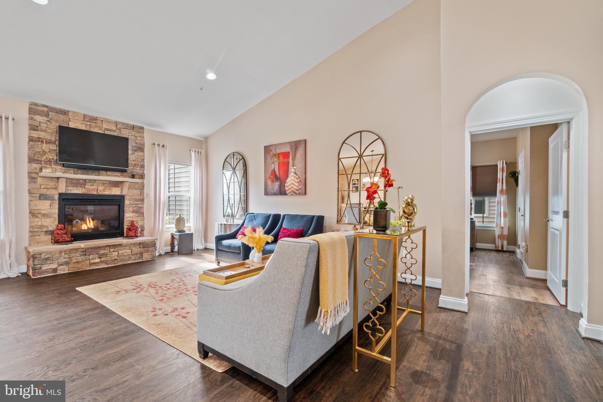 1373 Patuxent Ridge Road Odenton, MD 21113 - Photo 26 of 74 Great Room with Luxury Vinyl Tile Flooring