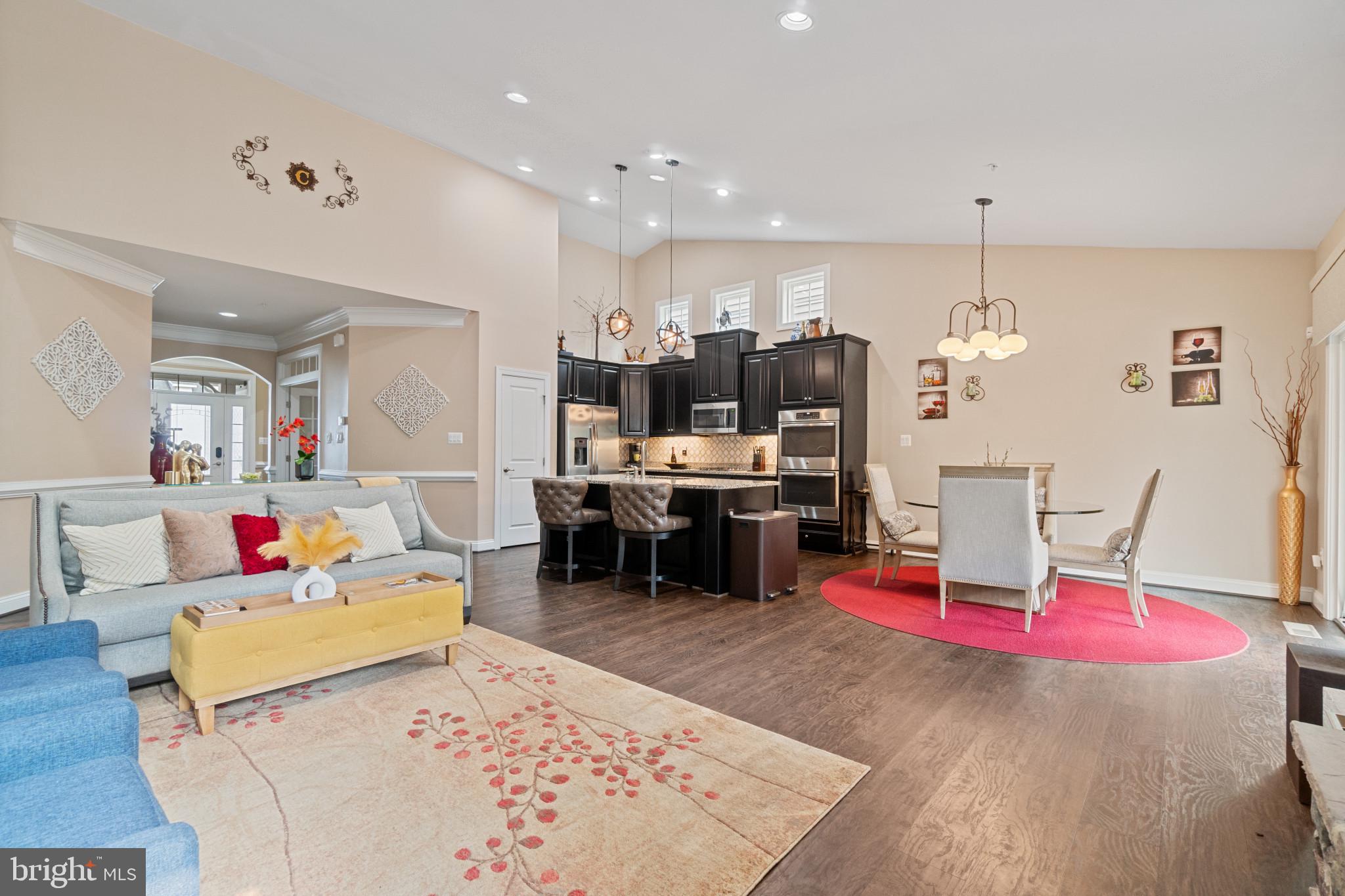 1373 Patuxent Ridge Road Odenton, MD 21113 - Photo 27 of 74 Great Room with View of Kitchen & Dining Area