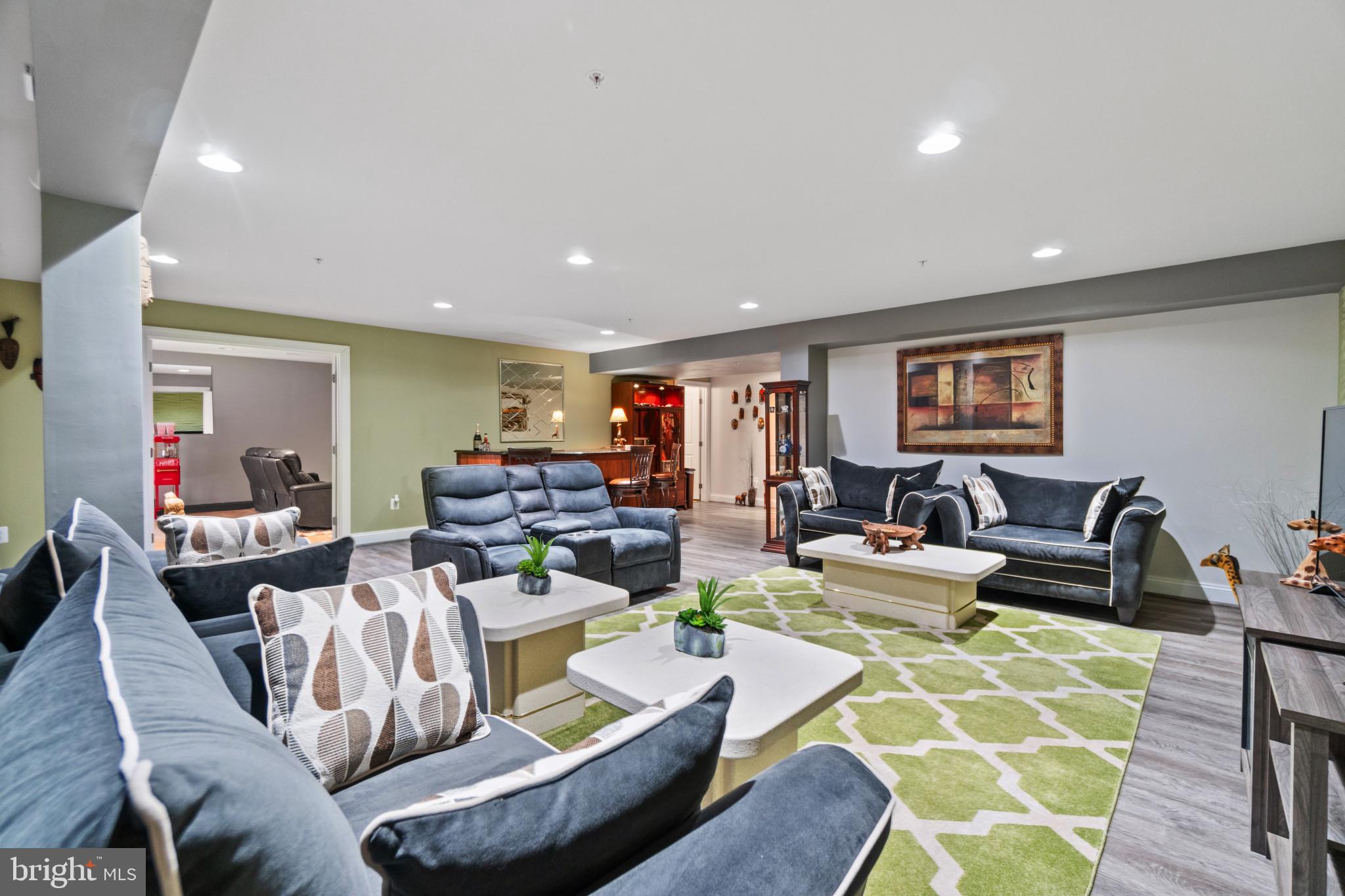 1373 Patuxent Ridge Road Odenton, MD 21113 - Photo 59 of 74 Family Room with View of Theatre Room!