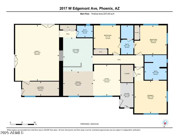 $615,000 | 2017 West Edgemont Avenue, Phoenix, AZ 85009