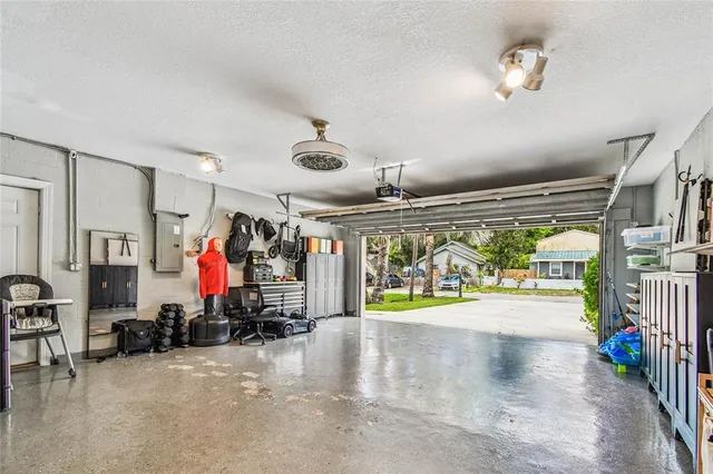 a room with wooden floor and shoes