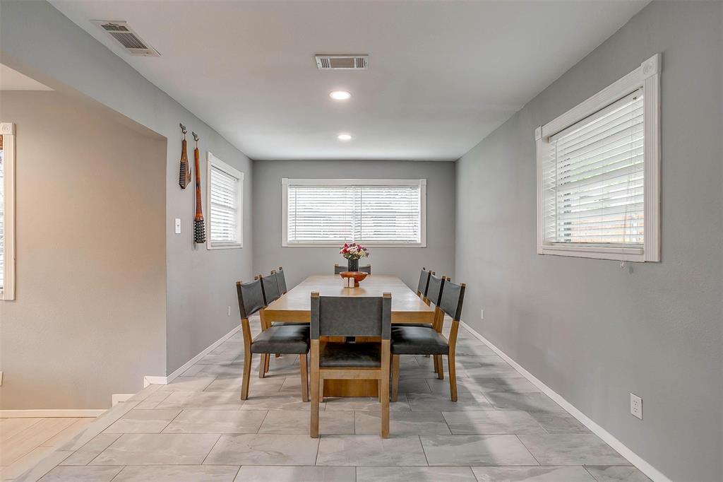 6609 Genoa Road Fort Worth, TX 76116 - Photo 17 of 39 Dining area featuring baseboards and recessed lighting