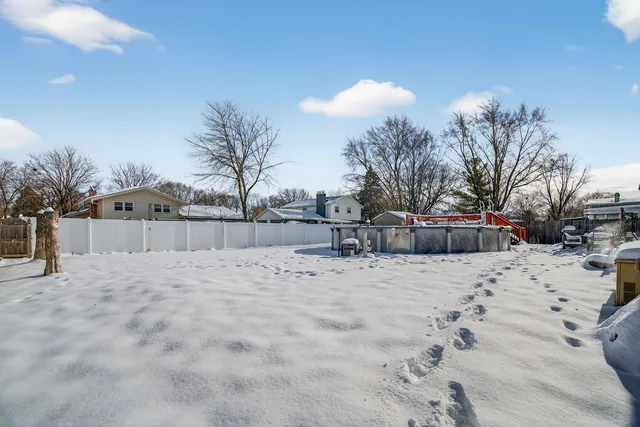 a view of outdoor space and yard