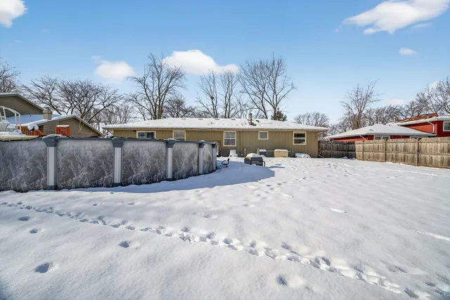 a view of deck with wooden floor and outer view