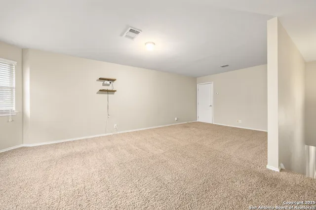 a view of empty room