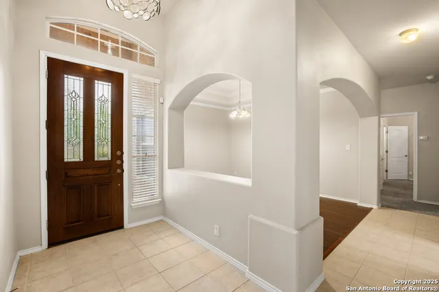 a view of livingroom with hardwood floor and hallway