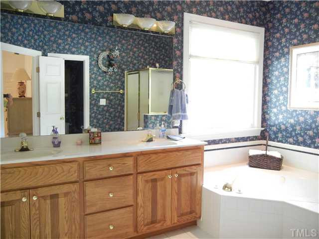 1017 Downing Way Court Raleigh, NC 27614 - Photo 15 of 25 Spacious master bath with french style door entry.