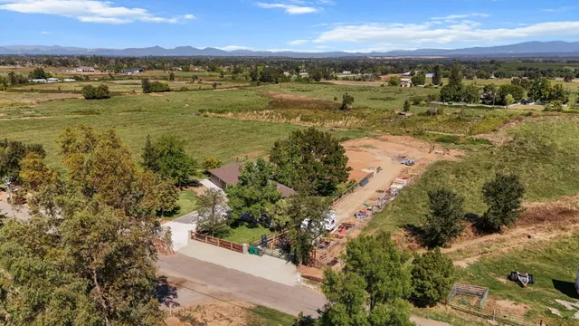 a view of an ocean and a mountain
