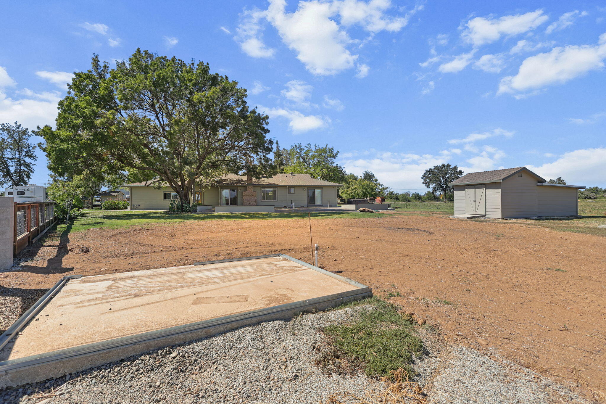 4315 Webb Road Anderson, CA 96007 - Photo 35 of 49 a view of backyard of house