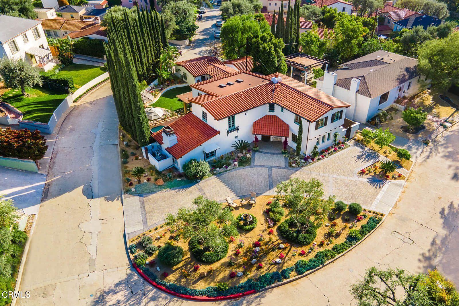 960 Rosemount Road Glendale, CA 91207 - Photo 73 of 75 Drone Day Front