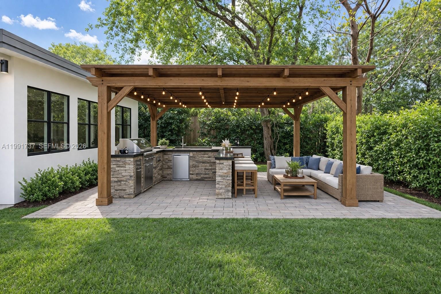 8285 Southwest 104th Street Miami, FL 33156 - Photo 5 of 21 a view of outdoor space yard and patio