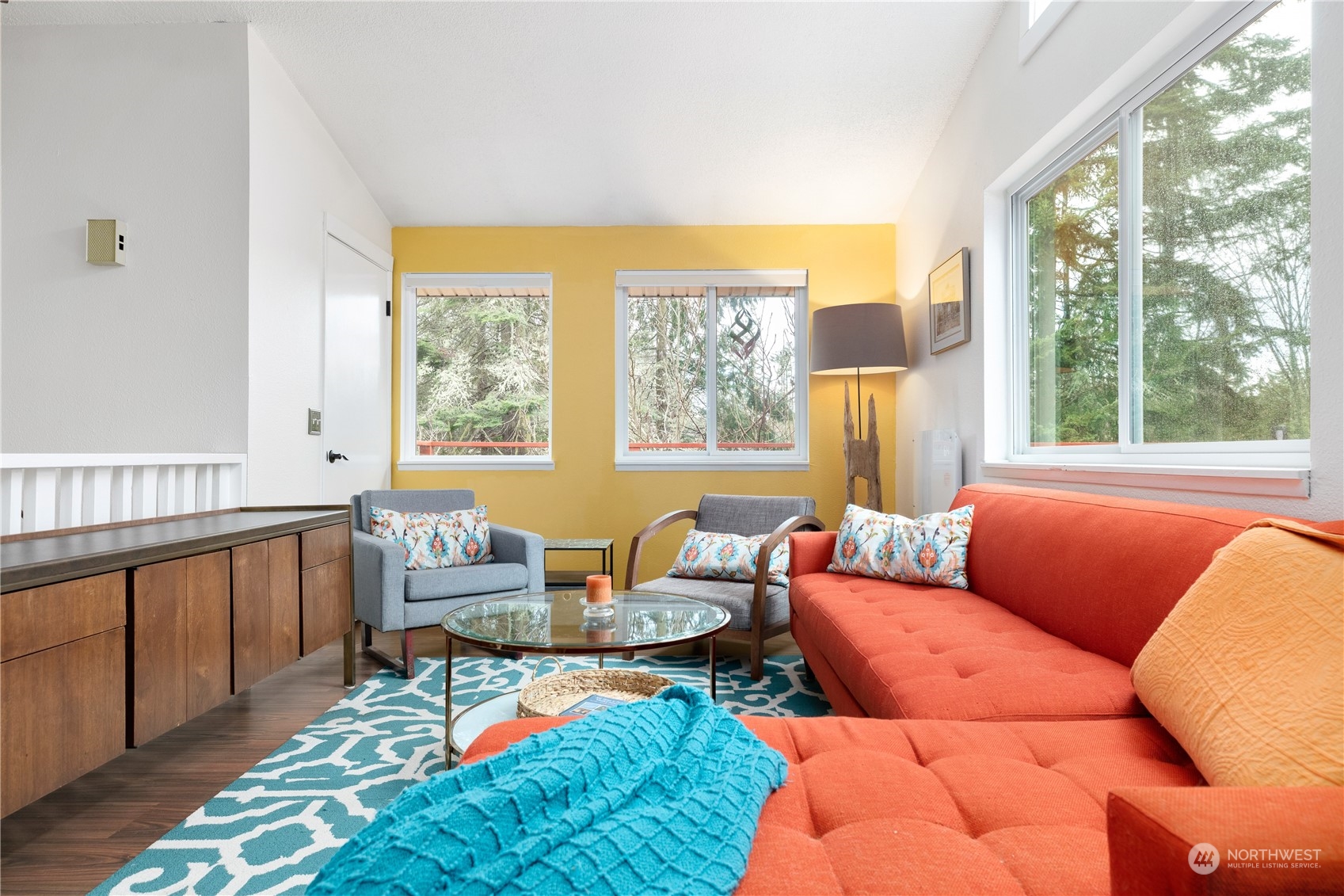 170 Denneboom Road Coupeville, WA 98239 - Photo 9 of 39 a living room with furniture and a large window