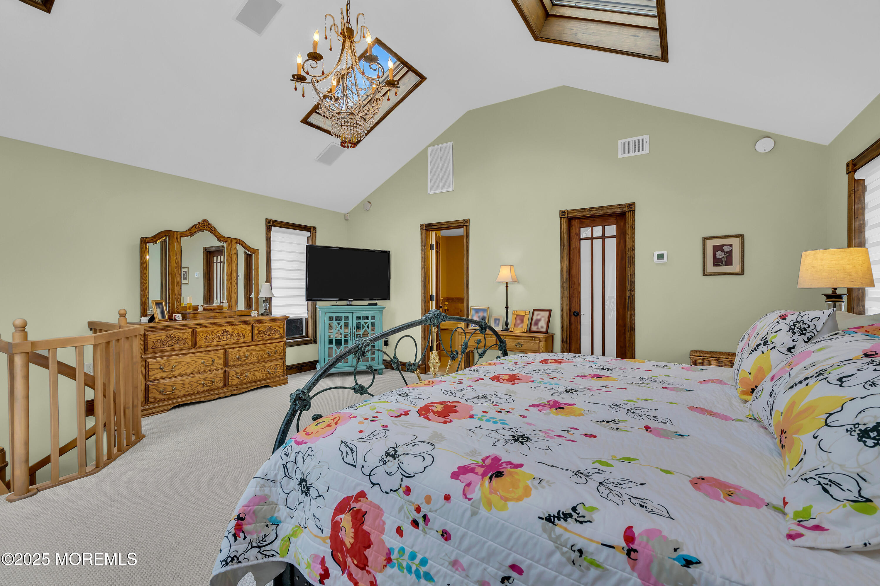 49 Highbridge Road New Egypt, NJ 08533 - Photo 31 of 44 a bed room with a bed and a television