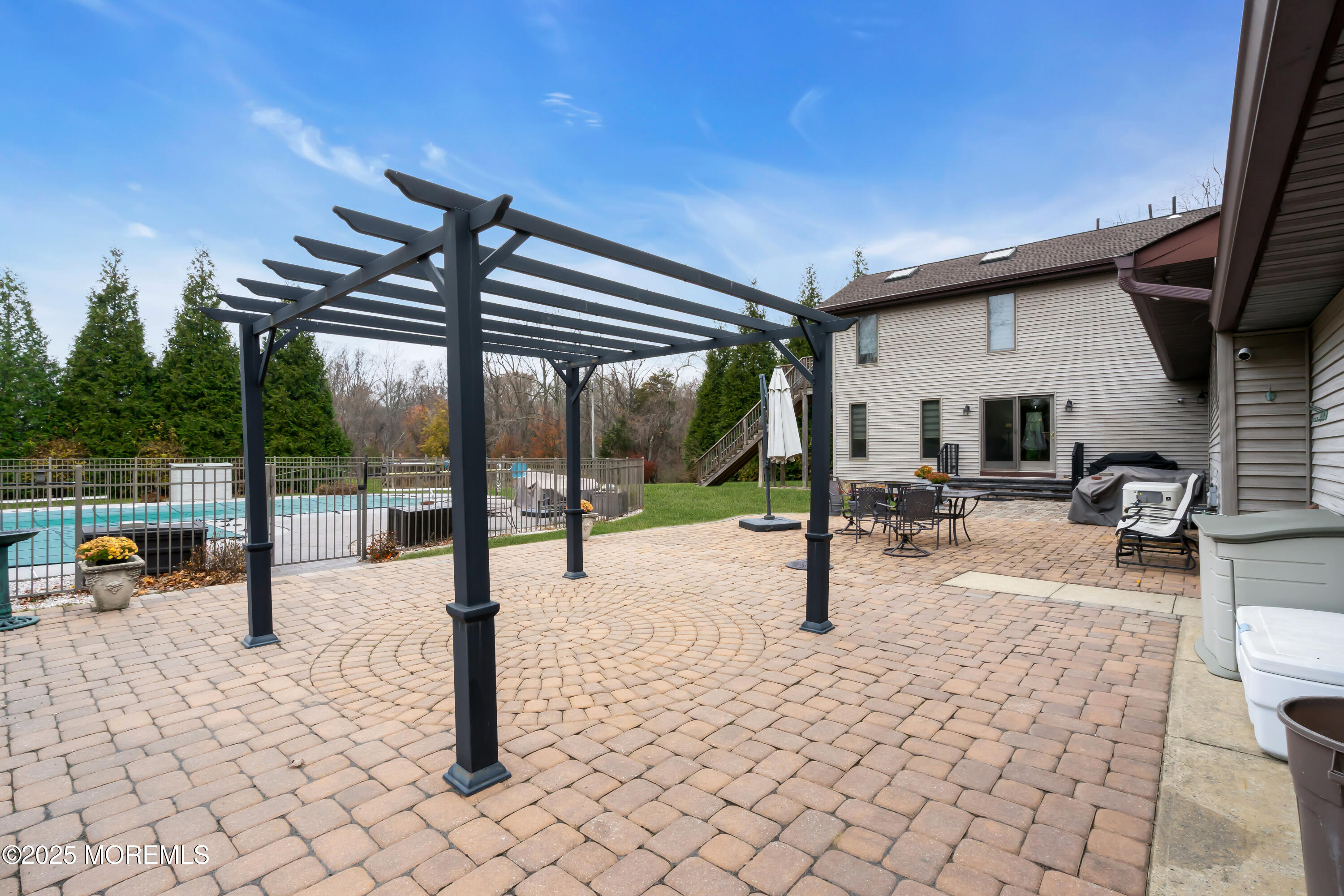 49 Highbridge Road New Egypt, NJ 08533 - Photo 39 of 44 a view of swimming pool with chairs
