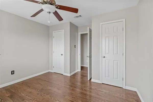 wooden floor in an empty room