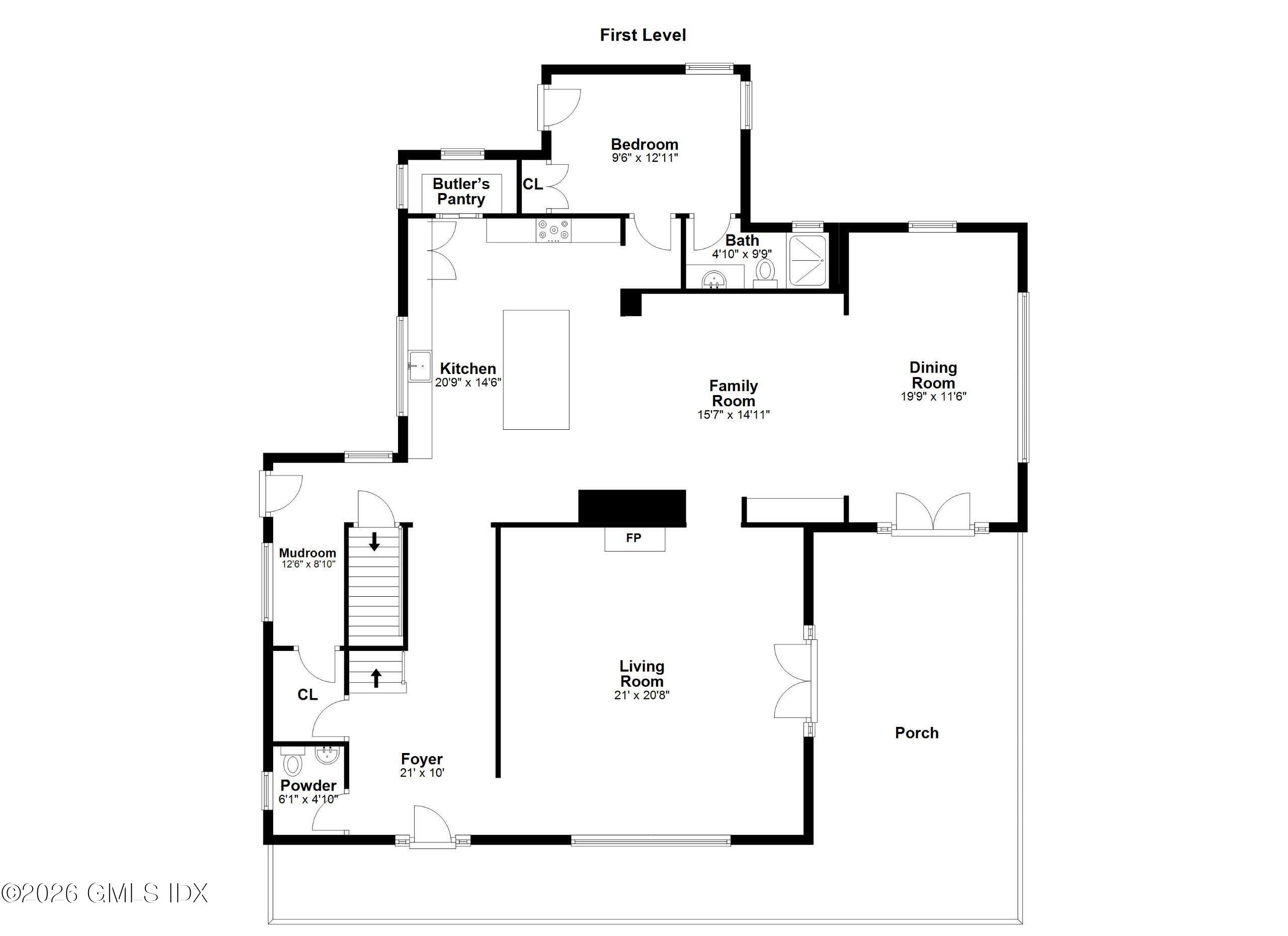 311 Riversville Road Greenwich, CT 06831 - Photo 8 of 10 First Floor