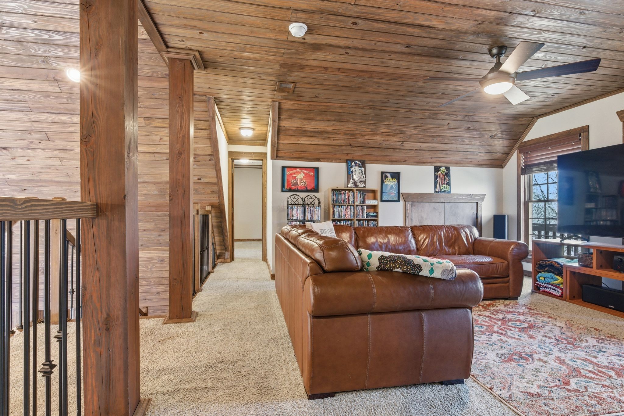 1118 Carrollville Landing Road Clifton, TN 38425 - Photo 47 of 92 a living room with furniture and a fireplace