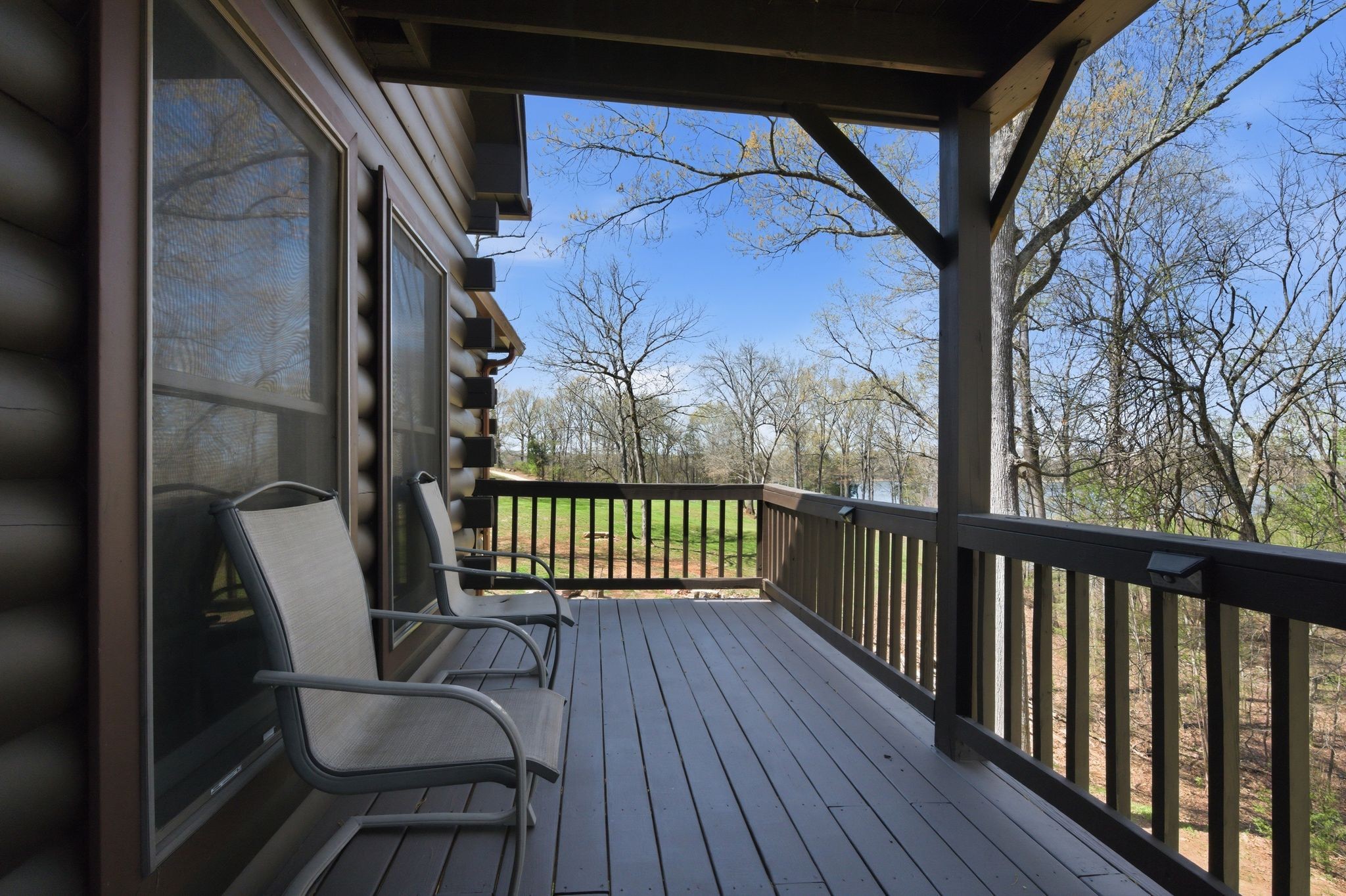 1118 Carrollville Landing Road Clifton, TN 38425 - Photo 56 of 92 a view of a balcony with wooden floor