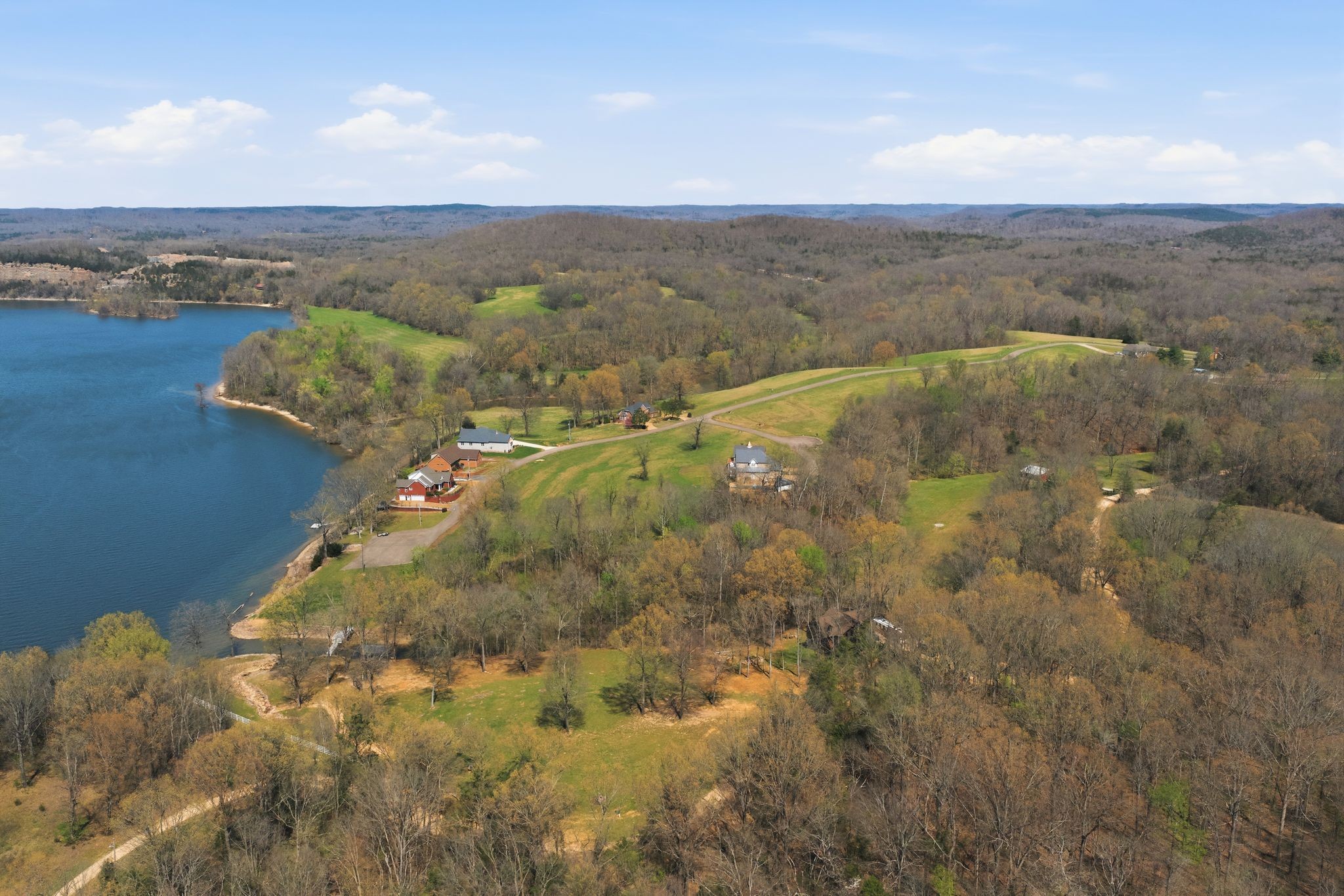 1118 Carrollville Landing Road Clifton, TN 38425 - Photo 72 of 92 a view of a lake in middle of a town