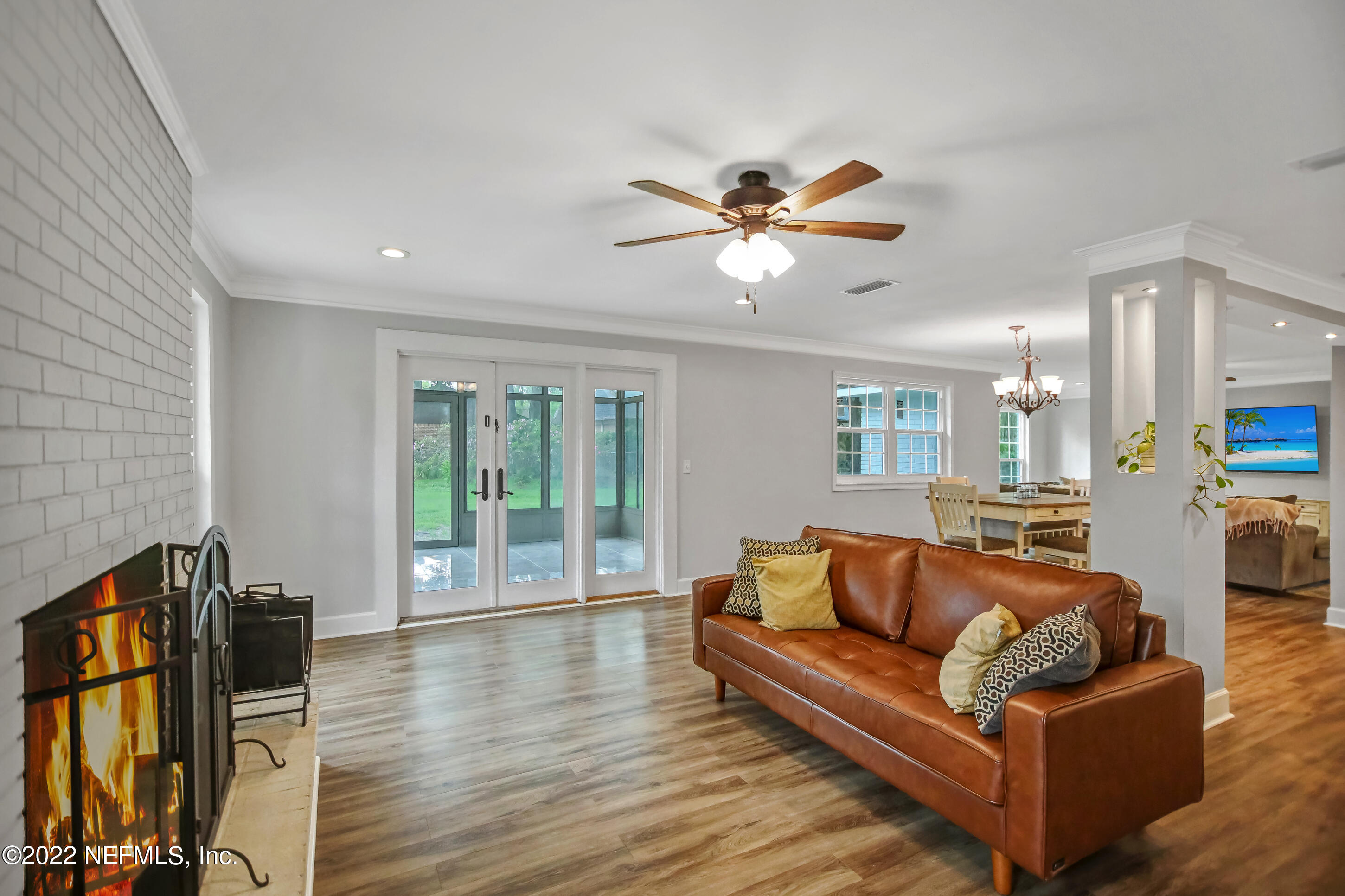 9416 Kells Road Jacksonville, FL 32257 - Photo 6 of 41 a view of living room with furniture and a large window