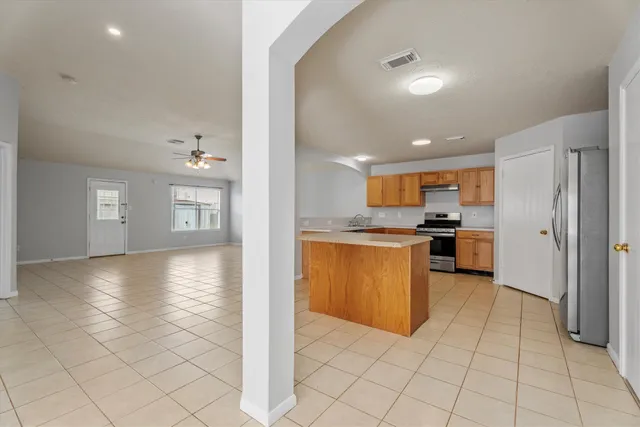 a view of a room with window