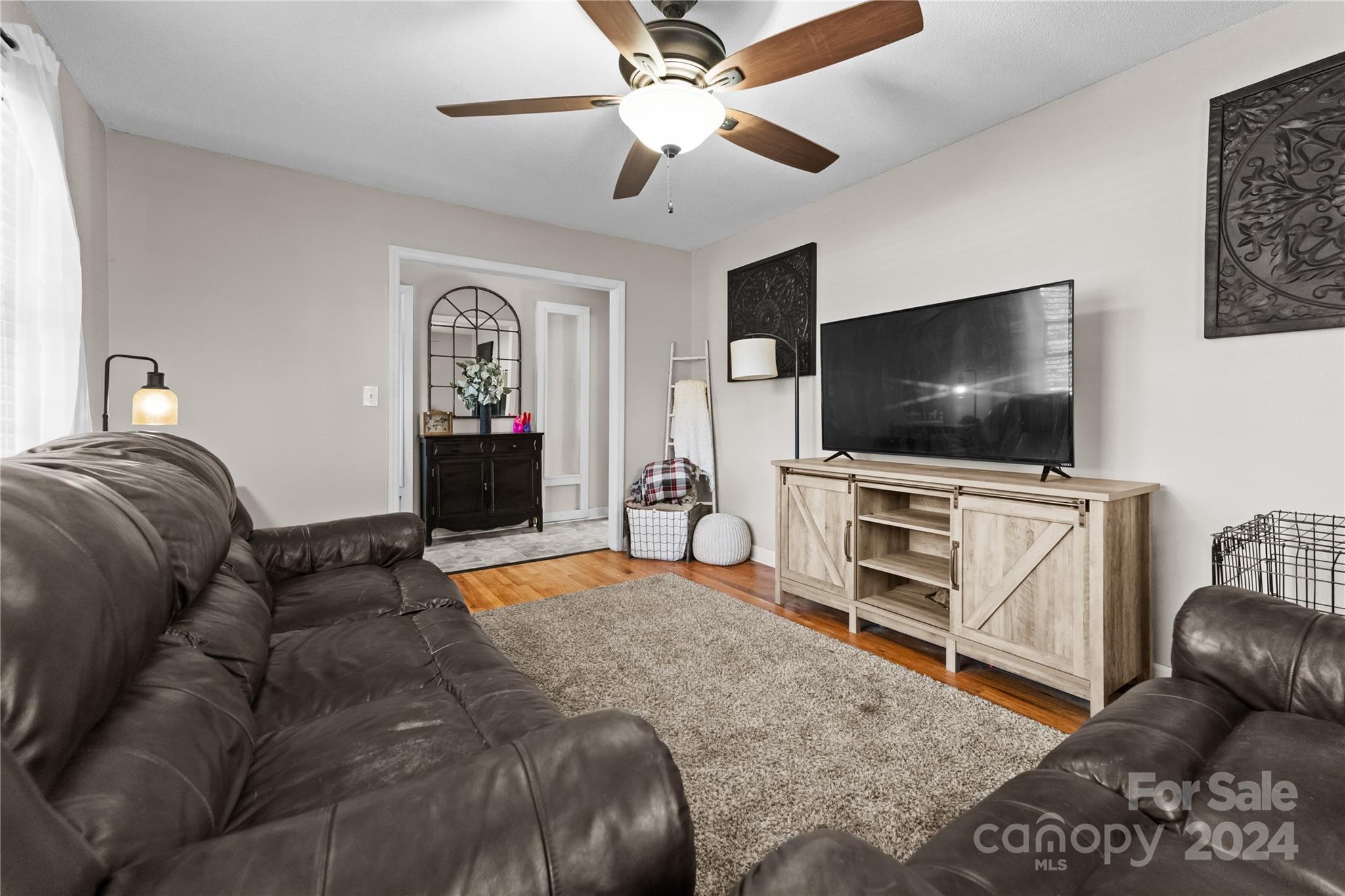 1267 Oak Hill Road Chester, SC 29706 - Photo 5 of 29 a living room with furniture and a flat screen tv