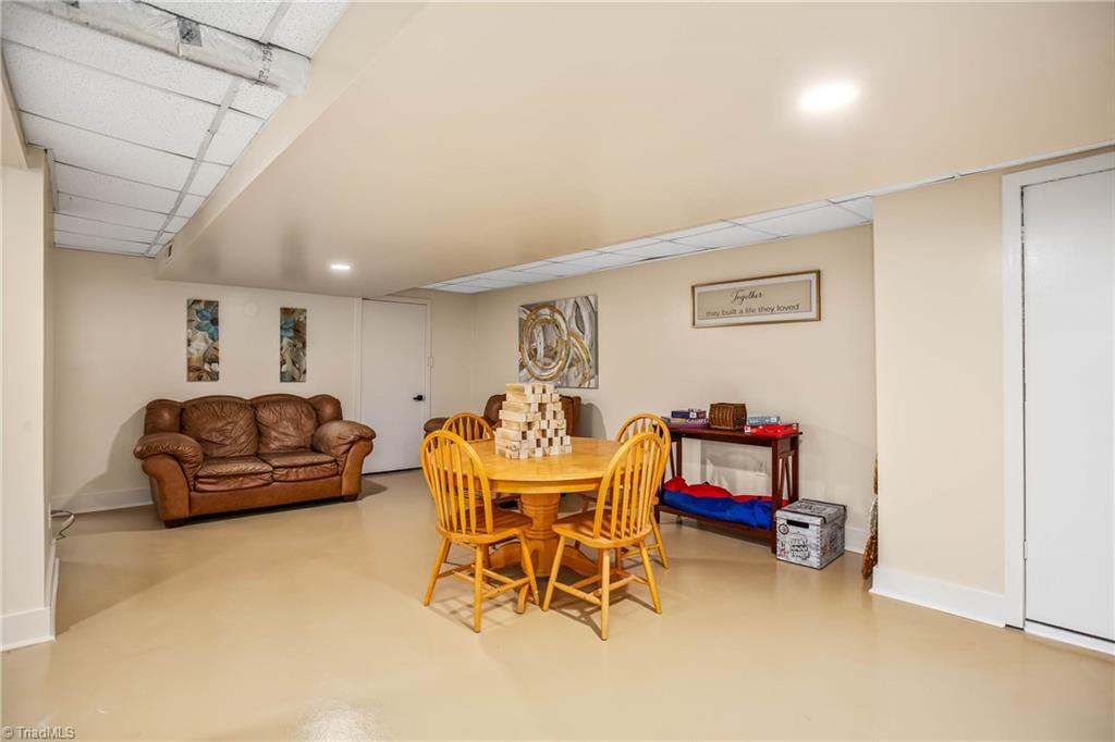 743 Hallmark Drive Rural Hall, NC 27045 - Photo 17 of 37 Basement LR