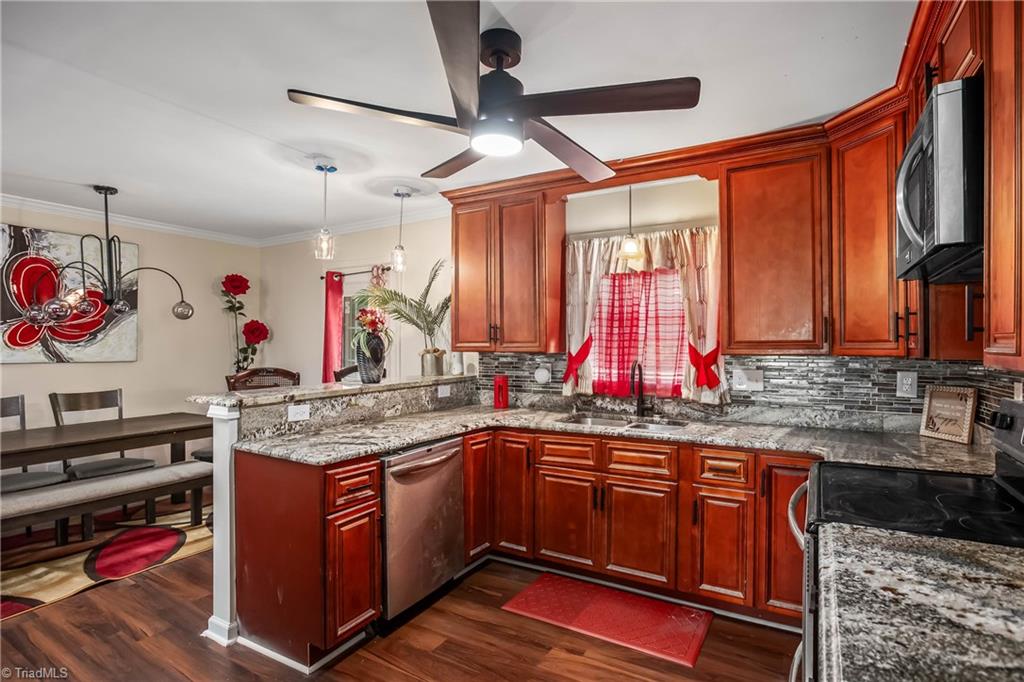Main level kitchen