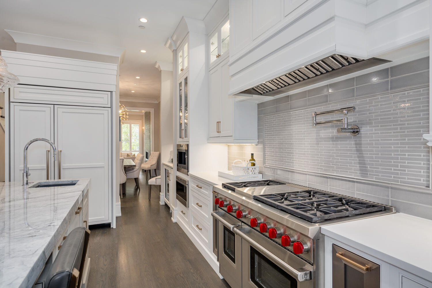 1823 North Bissell Street Chicago, IL 60614 - Photo 14 of 56 a kitchen with stove top oven and cabinets
