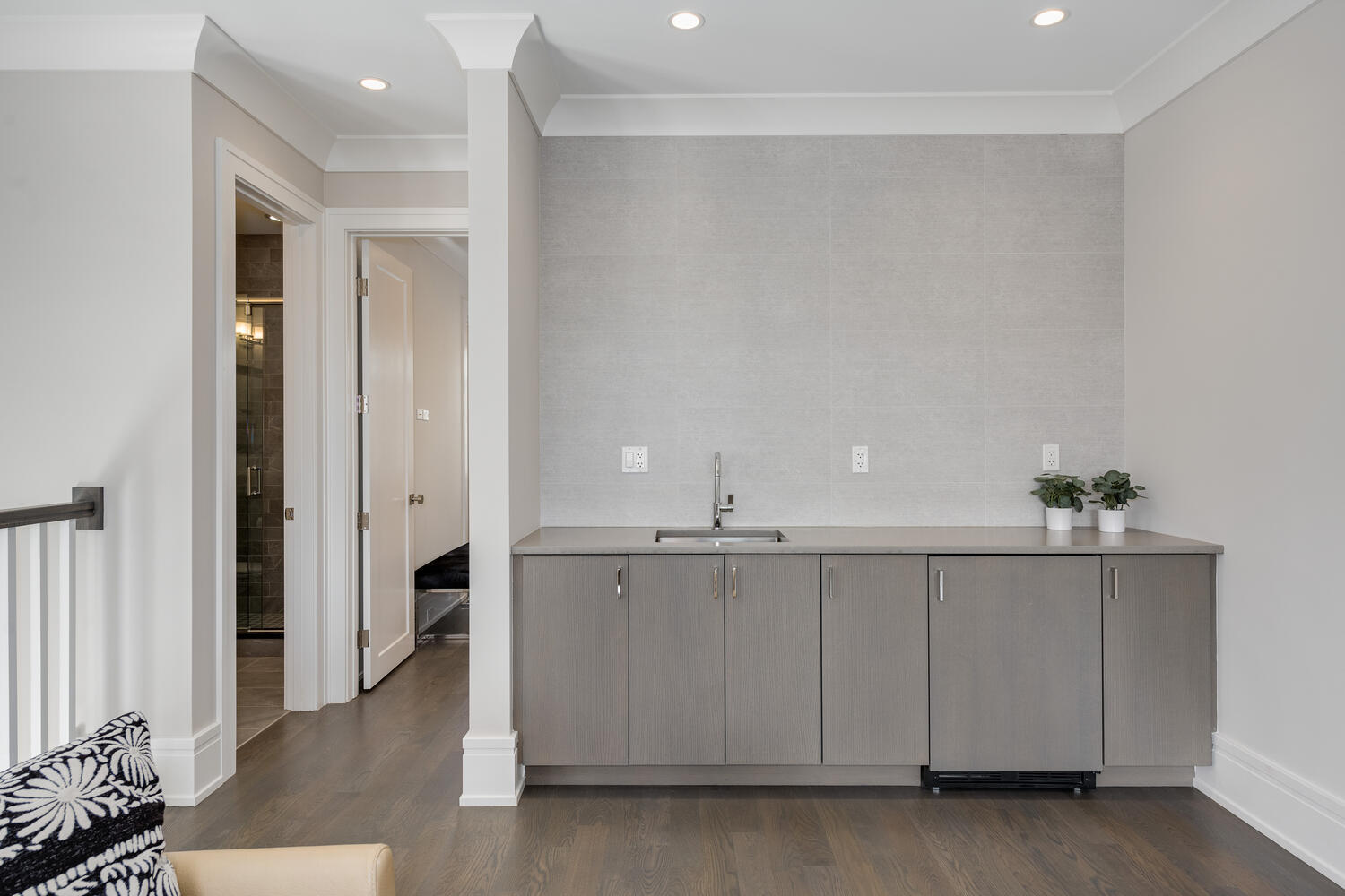 1823 North Bissell Street Chicago, IL 60614 - Photo 39 of 56 a view of a kitchen with white cabinets