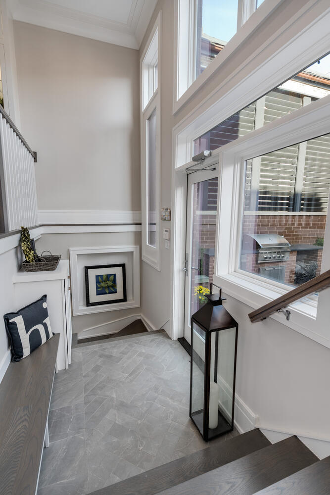 1823 North Bissell Street Chicago, IL 60614 - Photo 46 of 56 a living room with furniture and a fireplace