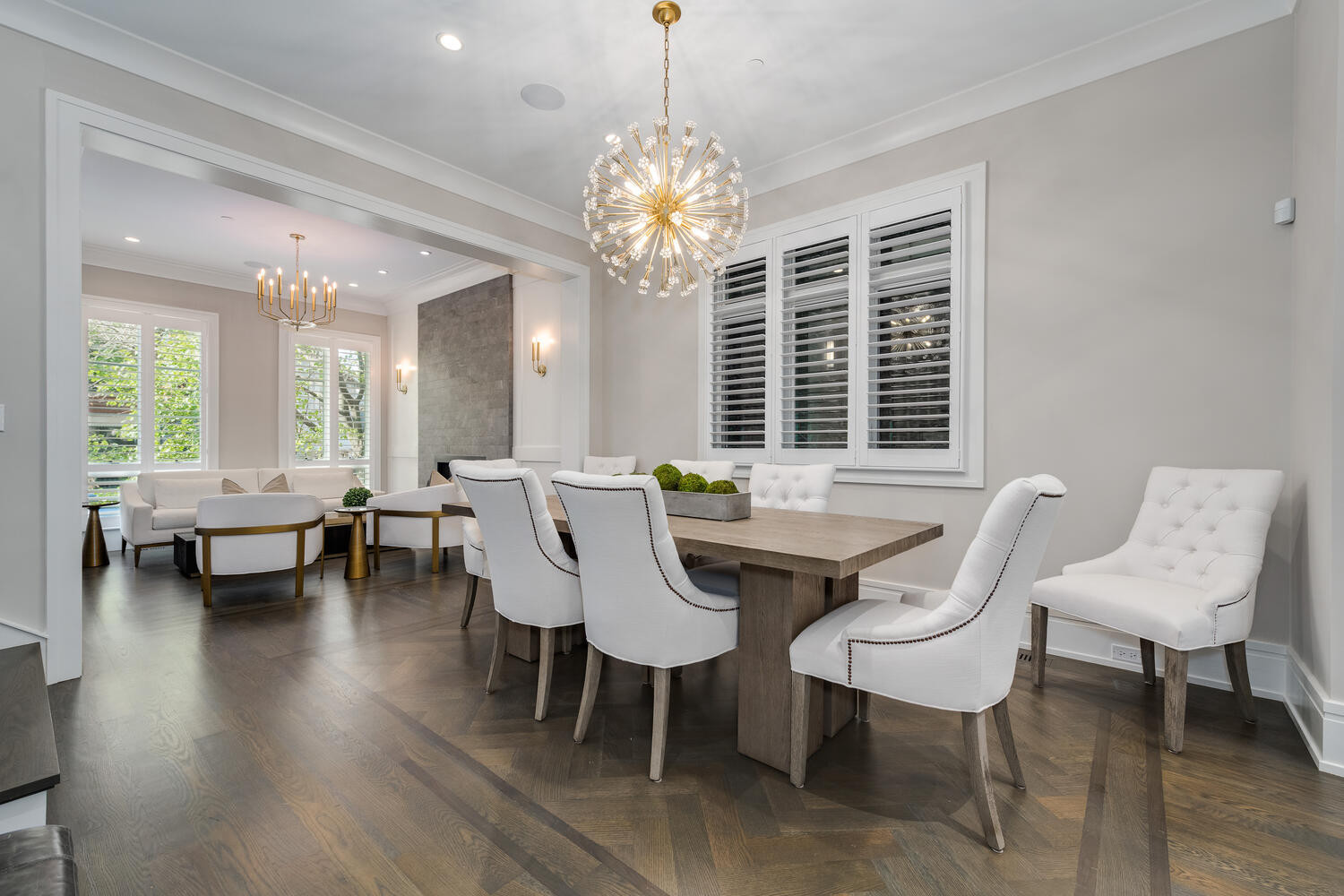 1823 North Bissell Street Chicago, IL 60614 - Photo 7 of 56 a view of a dining room with furniture window and outside view