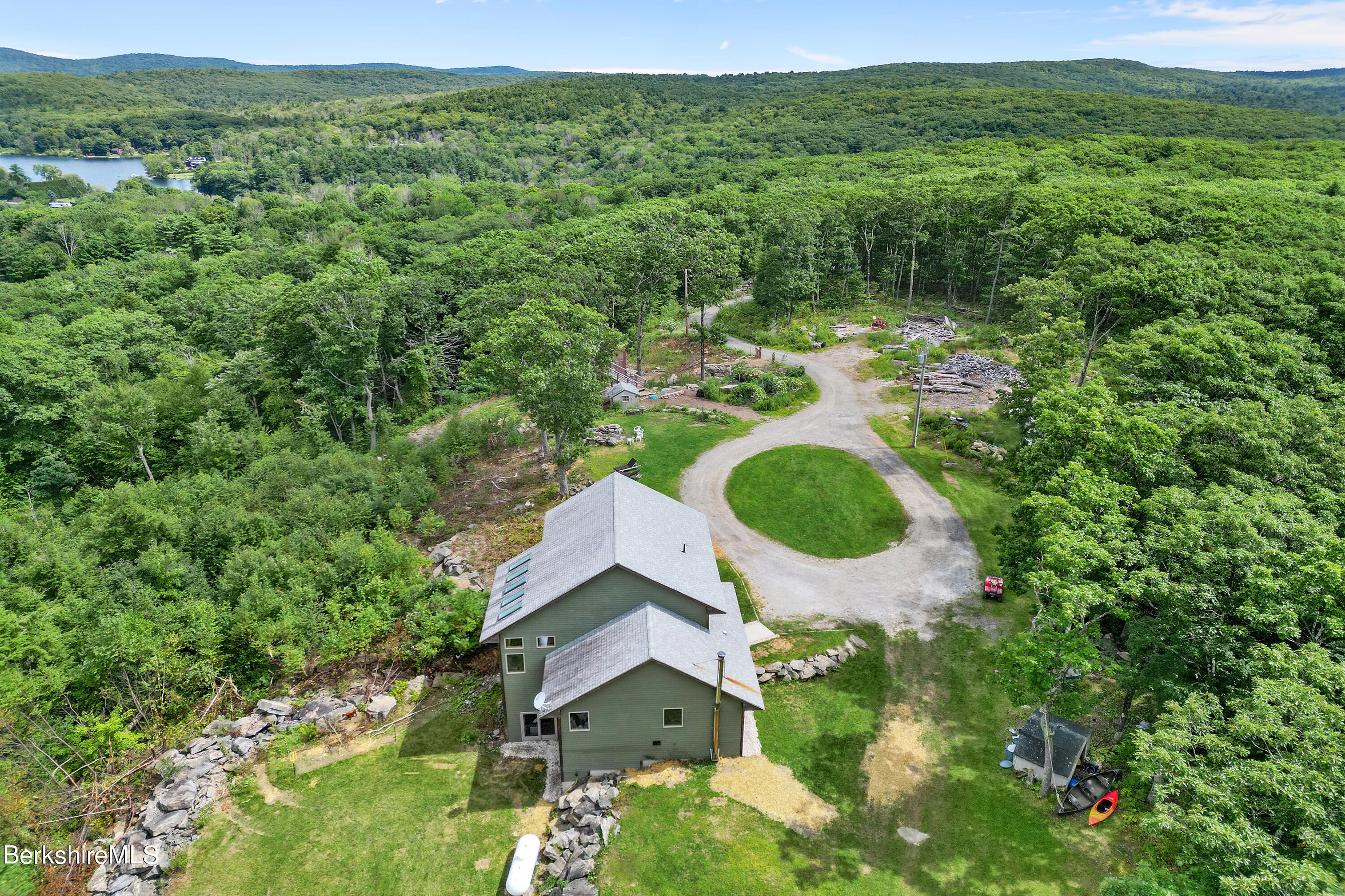 26 A Stonebridge Way Tyringham, MA 01238 - Photo 64 of 74 10 Aerial View