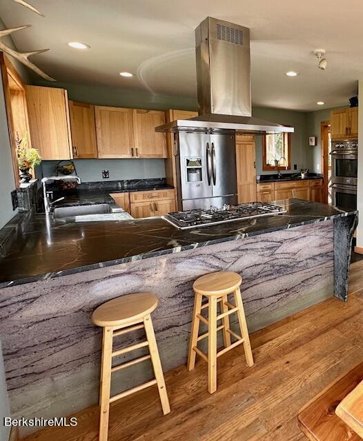 26 A Stonebridge Way Tyringham, MA 01238 - Photo 7 of 74 a kitchen with lots of counter top space